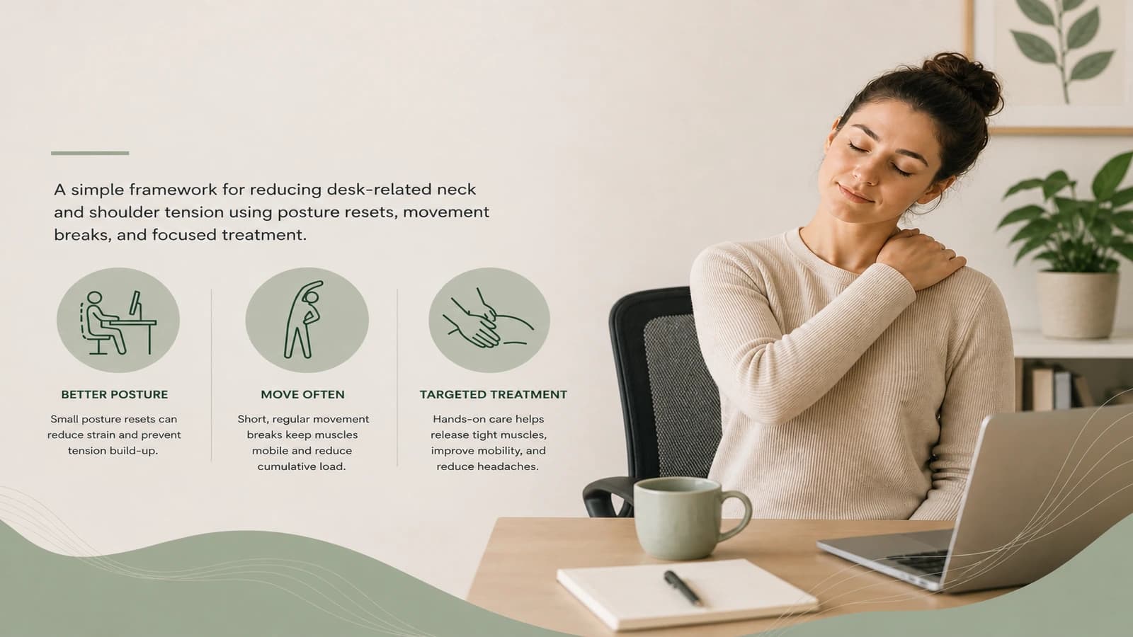 Desk Worker Guide: Neck and Shoulder Relief